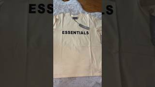 Essentials fear of god tshirt just for 19 dhgate fencefinds [upl. by Aunson772]