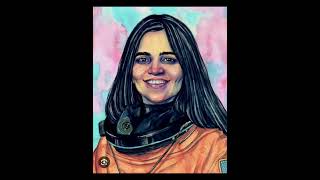 Kalpana Chawla Painting with Highlight er [upl. by Kayla]