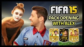 FACE PACK OPENING WITH ALEX FIFA 15 Ultimate Team [upl. by Hulbert]