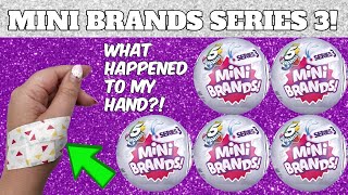 UNBOXING MINI BRANDS SERIES 3 Zuru 5 Surprise Ball Blind Bag Toy Opening [upl. by Isyed]