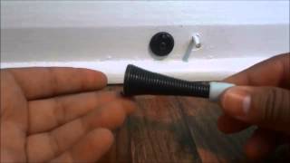 How To Install A Spring Doorstop [upl. by Alletnahs]