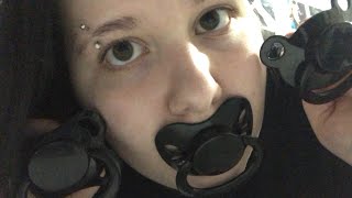 Land of genie Adult Pacifier review  littlespace agere [upl. by Eymaj]