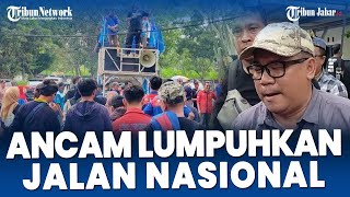 Buruh di Sukabumi Ancam Lumpuhkan Jalan Nasional Jika Rekomendasi Kenaikan UMK 2024 Tak Memuaskan [upl. by Medwin]