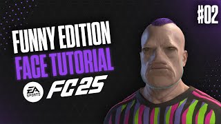 How to make FUNNY FACES in EA FC 25  Pro Clubs amp Career Mode Face Creation 2 [upl. by Baptlsta597]