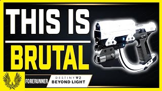 Destiny 2 Forerunner is INCREDIBLE Full Review of what it does and how it does it Halo Pistol [upl. by Htehpaj]