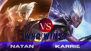 Who wins Natan vs Karrie 5 Rounds  Giveaway [upl. by Ertemed31]