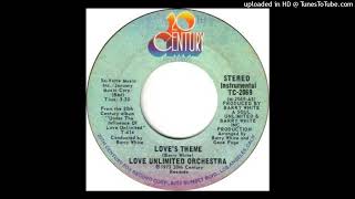 Love Unlimited Orchestra  Loves Theme Extended Version 1973 [upl. by Netsua]