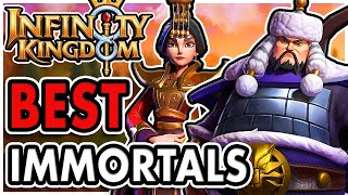 BEST Immortals for EACH ATTRIBUTE in Infinity Kingdom For F2P amp P2W Infinity Kingdom Best Immortals [upl. by Amaleta]