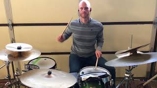 32nd note fill with a backbeat  Drum Lesson  Instalick notation [upl. by Norri926]