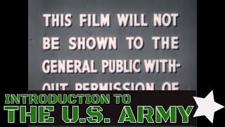 WWII INTRODUCTION TO THE US ARMY 1944 INDUCTION OF SOLDIERS FILM Part 2 28924 [upl. by Krm516]