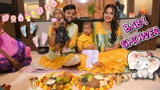 Finally मेरी गोद भराई हो गई 🥰  Full Baby Shower vlog 👼 [upl. by Daune296]