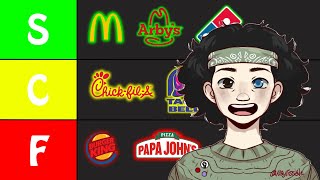 Fast Food Tier List [upl. by Sidnarb]