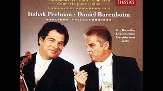 Itzhak Perlman  Beethoven Violin Romance No 2  Op 50 [upl. by Tiphane]