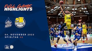 HAKRO Merlins Crailsheim vs EWE Baskets Oldenburg  Full Game Highlights  Spieltag 6 Saison 2324 [upl. by Buroker]