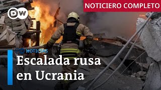 DW Noticias del 29 de diciembre Rusia lanza su mayor ataque a Ucrania por aire y tierra [upl. by Offen]