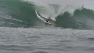 SURFING EL BUEY amp EL GRINGO during SANTOS DEL MAR Contest 2024  Arica Chile [upl. by Hsirk]