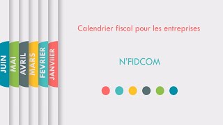 Calendrier Fiscal De Lentrepriseالتقويم الجبائي للشركة [upl. by Phemia]