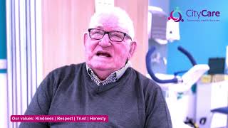 Nottingham CityCare Pulmonary Rehabilitation  patients Terry and John tell their stories [upl. by Eissirk953]