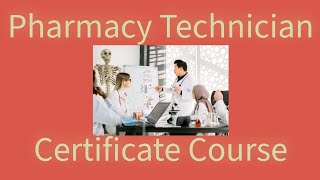 Pharmacy assistant Certification Course  link in description [upl. by Windy]