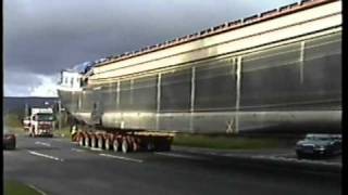 HEANOR HEAVY HAULAGE maghera flyover Northern Ireland 26102003 [upl. by Nord]