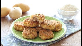 Polpette di patate e salsiccia  Ricetta gustosa [upl. by Fishback]