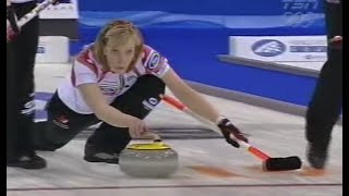 2012 World Womens Curling Championship Page Playoff  Nedohin vs Kim [upl. by Sari]