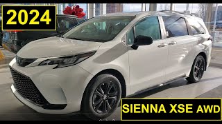 2024 Toyota Sienna XSE AWD Review of Features and Walk Around [upl. by Ieluuk]