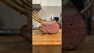 Rack of Lamb cooked to perfection asmrfood meat lambmeat food rackoflamb [upl. by Hirsch]