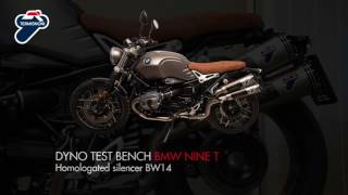 Termignoni  Homologated silencers for BMW NINET 20162017  Dyno Test Bench [upl. by Akiehs92]