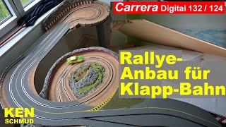 Carrera Digital 124 132  EinspurRallyeAnbau für klappbare Rennbahn  Slotcar 124 132 [upl. by Howard184]