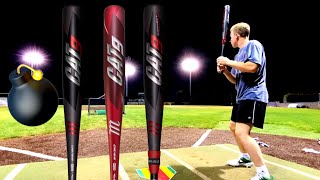 Hitting with the MARUCCI CAT9 amp CAT9 CONNECT  BBCOR Baseball Bat Reviews [upl. by Misty]