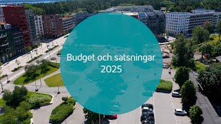 Budget och satsningar 2025 [upl. by Guenzi]