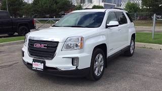 2017 GMC Terrain SLE HandsFree Voice Command White Oshawa ON Stock 171749 [upl. by Atinuahs194]