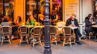 A Look At The Parisian Cafe Scene Paris France [upl. by Sualkin]