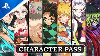 Demon Slayer Kimetsu no Yaiba The Hinokami Chronicles  Character Pass Trailer  PS5 amp PS4 Games [upl. by Latham417]