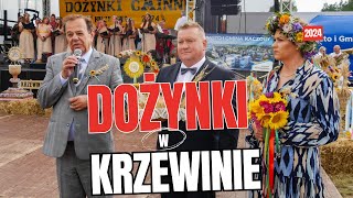 Dożynki Gminne w Krzewinie  Tradycja Obrzędy i Wspólna Zabawa 🎉🌾 [upl. by Sivel]