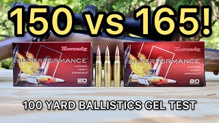 308 Winchester Hornady Superformance SST Ballistics Gel Ammo Test [upl. by Abih]