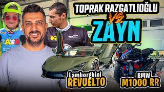 Zayn  Toprak Razgatlıoğlu ile Yarıştı  Lamborghini Revuelto vs BMW M 1000RR [upl. by Nylsirhc]