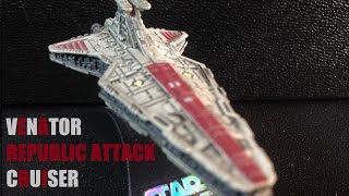 Star Wars Titanium Republic Attack Cruiser [upl. by Novyaj]