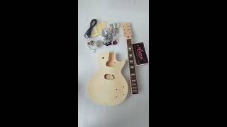 Build your guitars Diy LP style electric guitar by Aiersi guitars [upl. by Anstice]