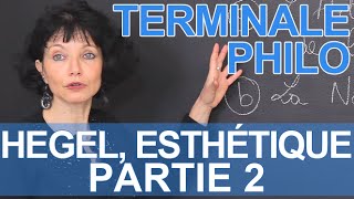 Hegel Esthétique  partie 2  Philosophie  Terminale  Les Bons Profs [upl. by Sakmar]