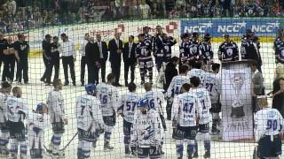 DEL Finale Spiel 5 Ehrung der Adler Mannheim [upl. by Darill]