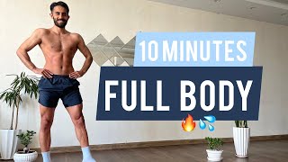 Quick amp Effective 10Min Tabata HIIT Full Body Workout🔥 With Tabata Songs [upl. by Manfred]