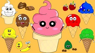 Ice Cream Colors Song [upl. by Idelson]