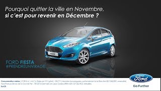 Tutoriel photoshop CC Faire une affiche publicitaire Ford Fiesta [upl. by Neersin]