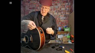 Fix the battery tray that pops out on your acoustic guitar [upl. by Aluk]