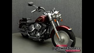 2005 HARLEY DAVIDSON FLSTF FAT BOY  National Powersports Distributors [upl. by Burnie433]