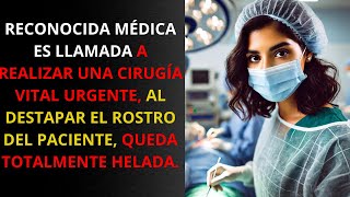 MÉDICA ES LLAMADA A REALIZAR UNA CIRUGÍA URGENTE AL DESTAPAR EL ROSTRO DEL PACIENTE I HISTORIAS [upl. by Ayidan]