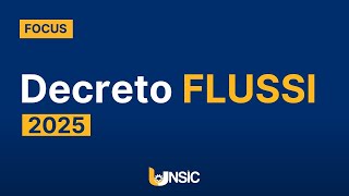 Focus  Decreto flussi 2025 [upl. by Reynolds]