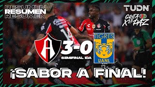 Resumen y goles  Atlas 30 Tigres  Grita México C22  Semis  TUDN [upl. by Nwahsaj]